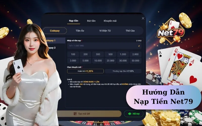Hướng Dẫn Nạp Tiền Net79