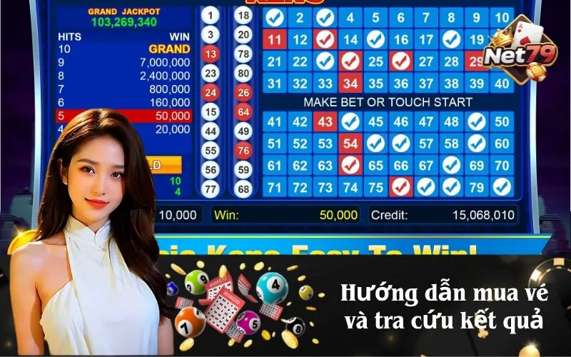 Hướng dẫn mua vé và tra cứu kết quả