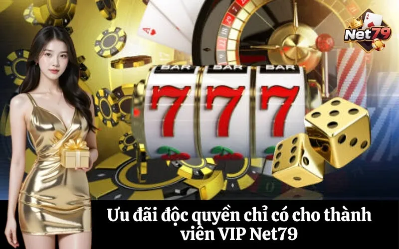 Ưu đãi độc quyền chỉ có cho thành viên VIP Net79